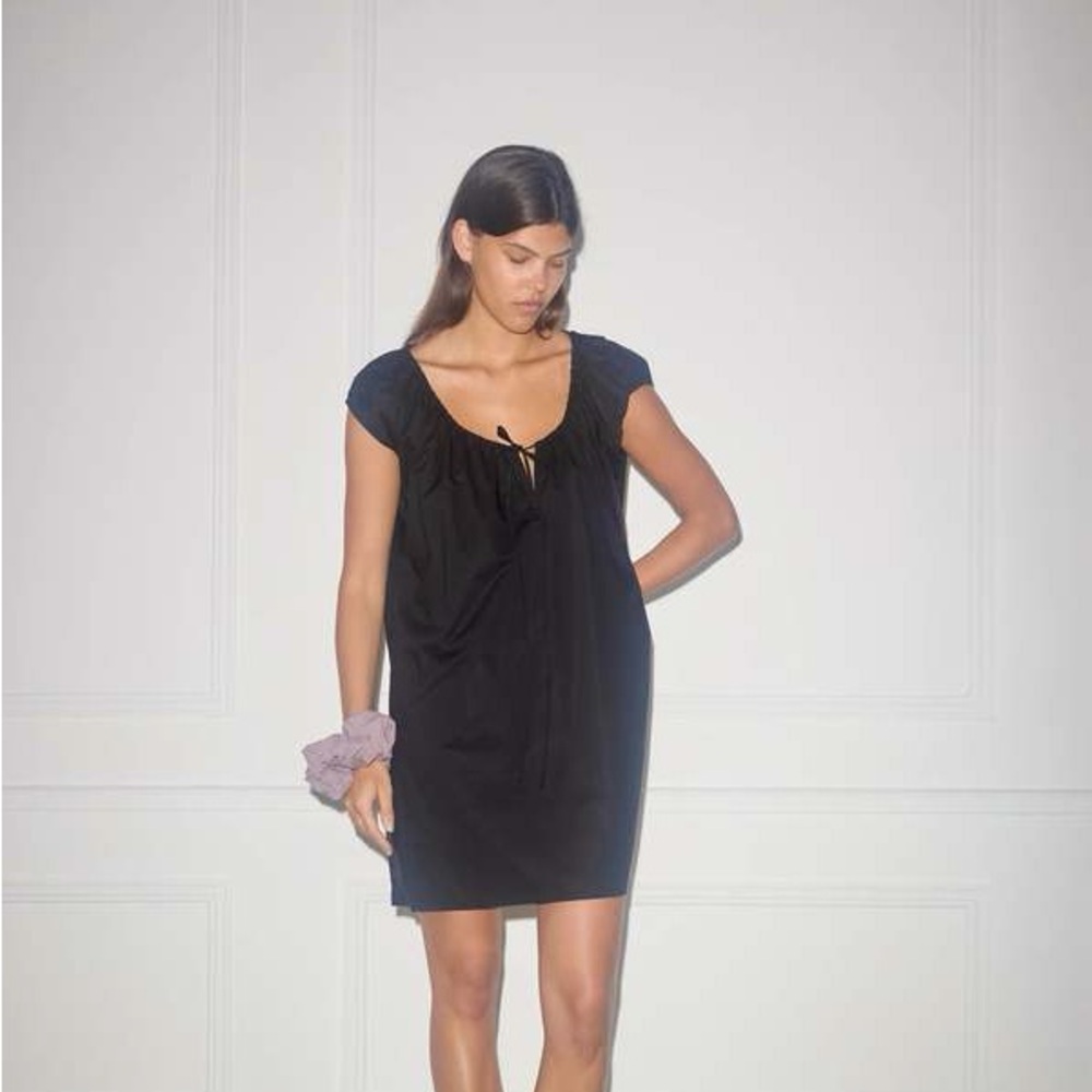 ISO Deiji Studios Capped Sleeve Dress